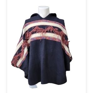 Francesca's Poncho with hood One Size
